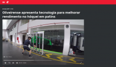 Oliveirense apresenta tecnologia para melhorar rendimento no hóquei em patins