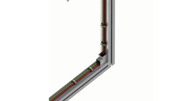 Ângulo interno para calha 45 AL [MINITEC]