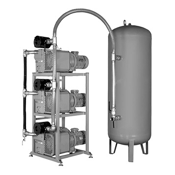 Central vacuum units