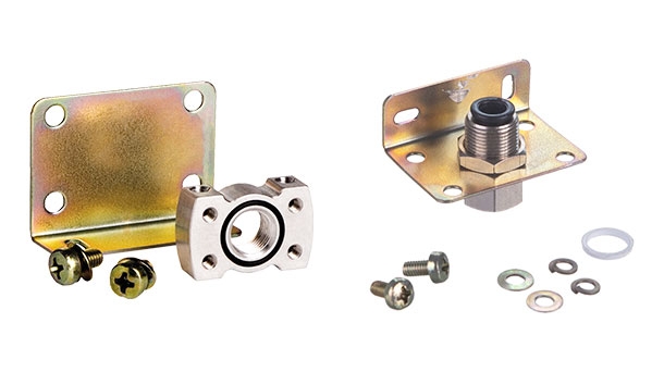 Adaptador e suportes de montagem para vacuostatos e pressostatos