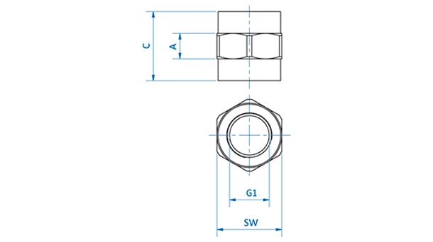 Threaded bushes – SZ-GA-FF