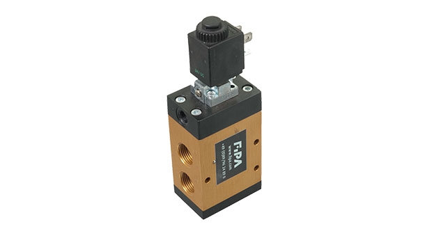 3/2-way solenoid vacuum valves, internally vacuum pilot operated