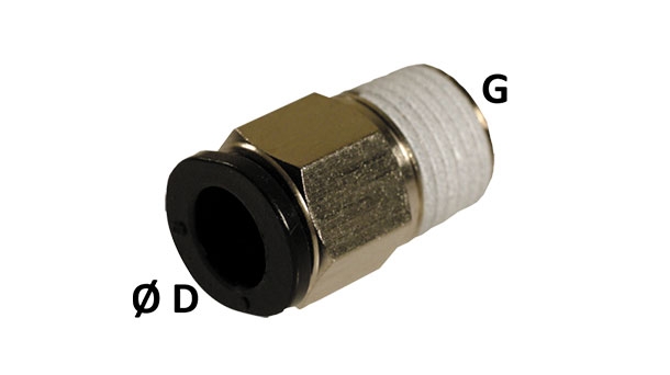 Mini male stud connectors