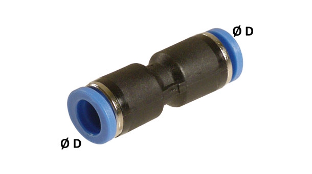 Straight tube connectors – equal