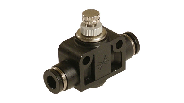 Inline throttle valves